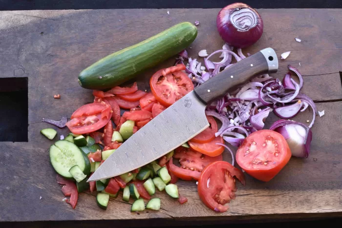 1108-IRW Steel Strike, kitchen knives