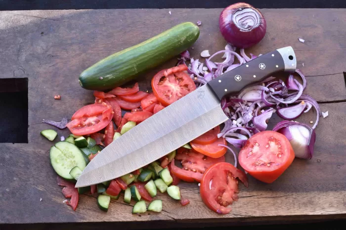 1102-IRW Slice Viper, Back kitchen knife
