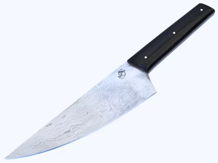 1120-M Sharp Edge Chef Set, razor-sharp Damascus steel blade