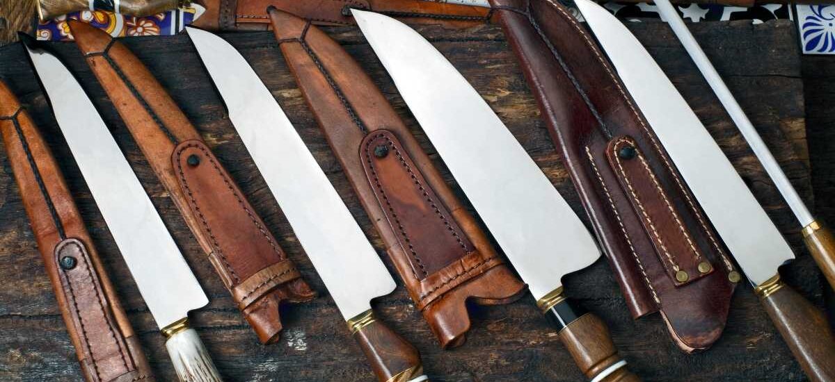 Collectible vintage hunting knife from 1970s